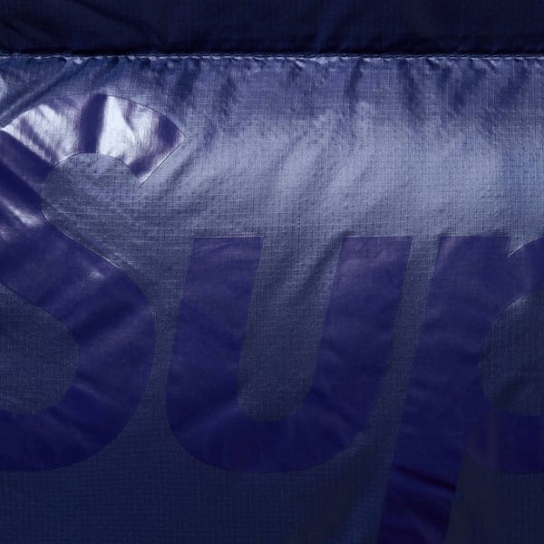 Supreme Featherweight Down Puffer Jacket - Navy (front)