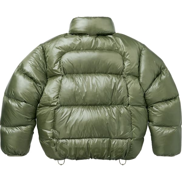 Supreme Featherweight Down Puffer Jacket - Olive (front)