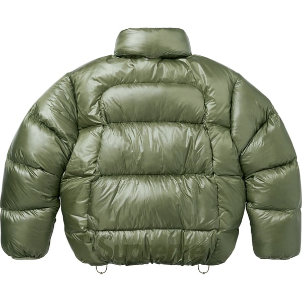 Supreme Featherweight Down Puffer Jacket - Olive (front)