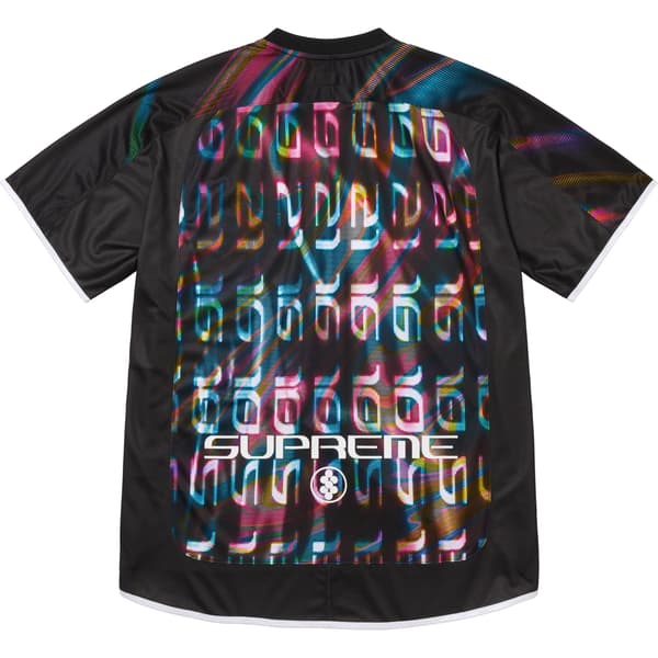 Supreme Feedback Soccer Jersey - Black (front)