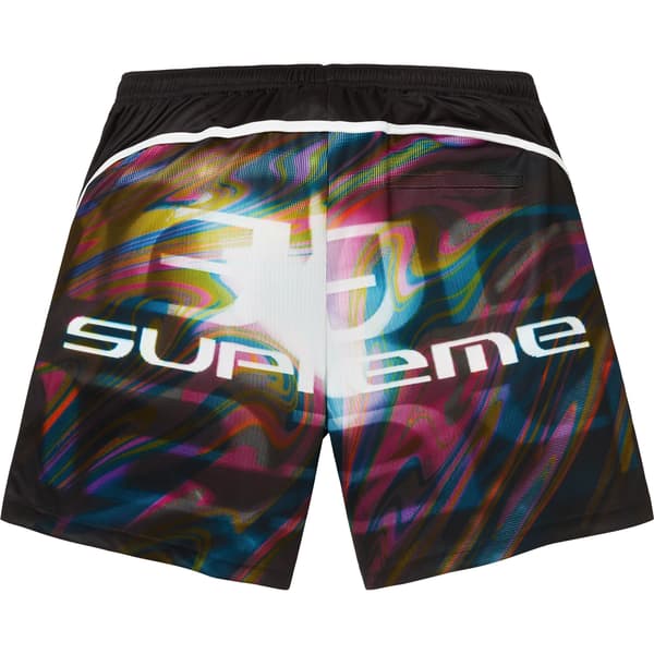 Supreme Feedback Soccer Short - Black (front)