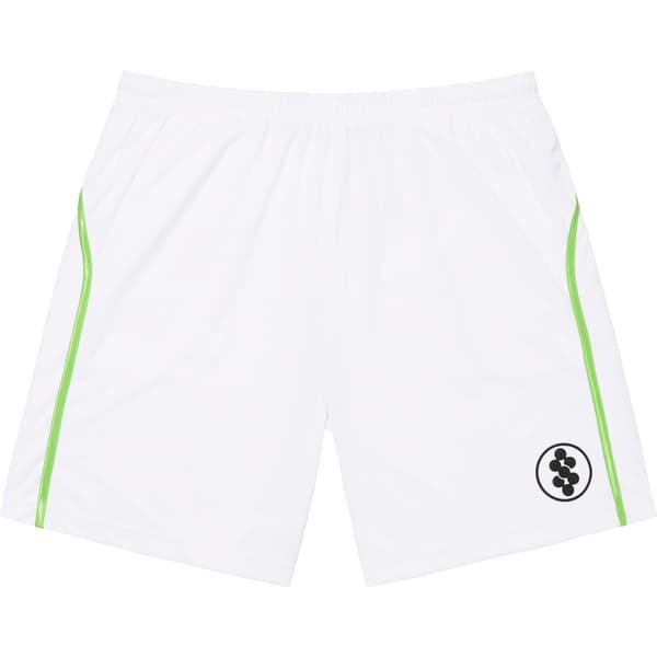 Supreme Feedback Soccer Short - White (front)
