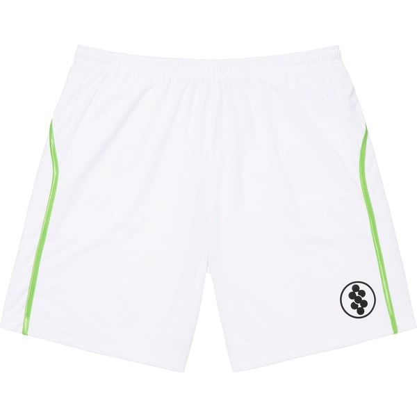 Supreme Feedback Soccer Short - White (front)