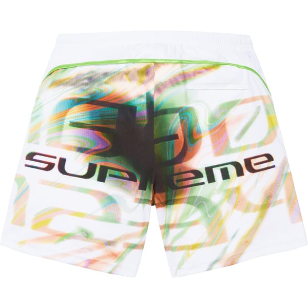 Supreme Feedback Soccer Short - White (front)