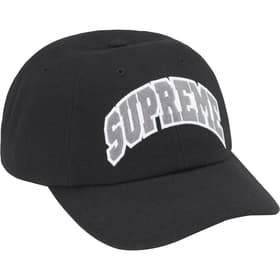 Supreme Felt Arc 6-Panel Black