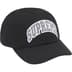 Supreme Felt Arc 6-Panel - Black (front)