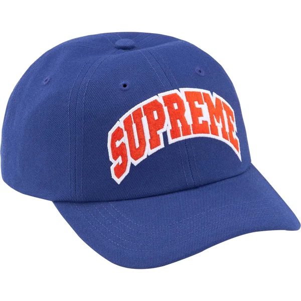 Supreme Felt Arc 6-Panel - Navy (front)