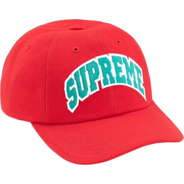 Supreme Felt Arc 6-Panel - Red (front)