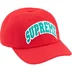 Supreme Felt Arc 6-Panel - Red (front)