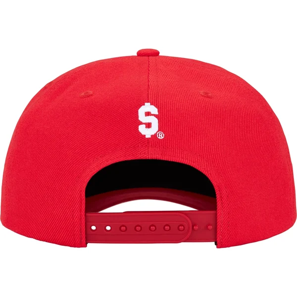 Supreme Felt Arc 6-Panel - Red (front)
