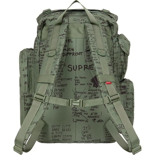 Supreme Field Backpack - Olive Gonz (front)