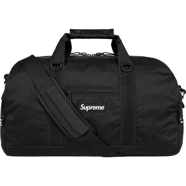 Supreme Field Duffle Bag - Black (front)