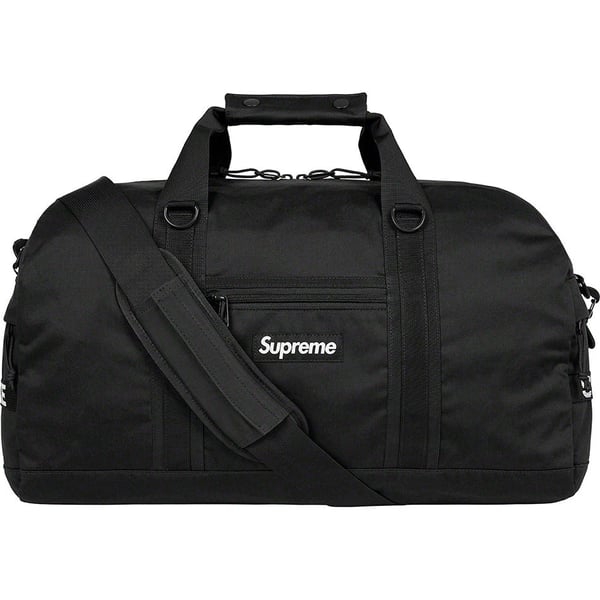 Supreme Field Duffle Bag - Black (front)