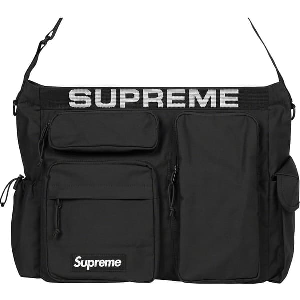 Supreme Field Messenger Bag - Black (front)