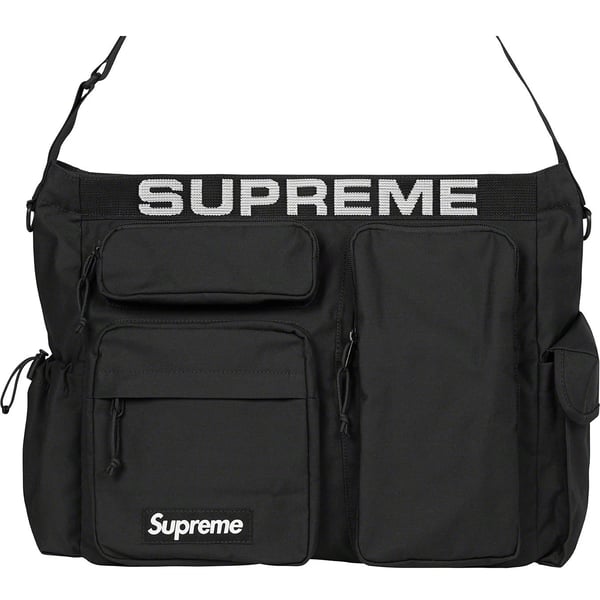 Supreme Field Messenger Bag - Black (front)