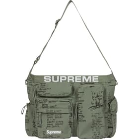 Supreme Field Messenger Bag Olive Gonz