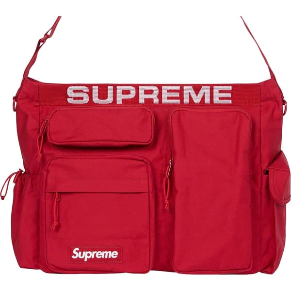 Supreme Field Messenger Bag - Red (front)