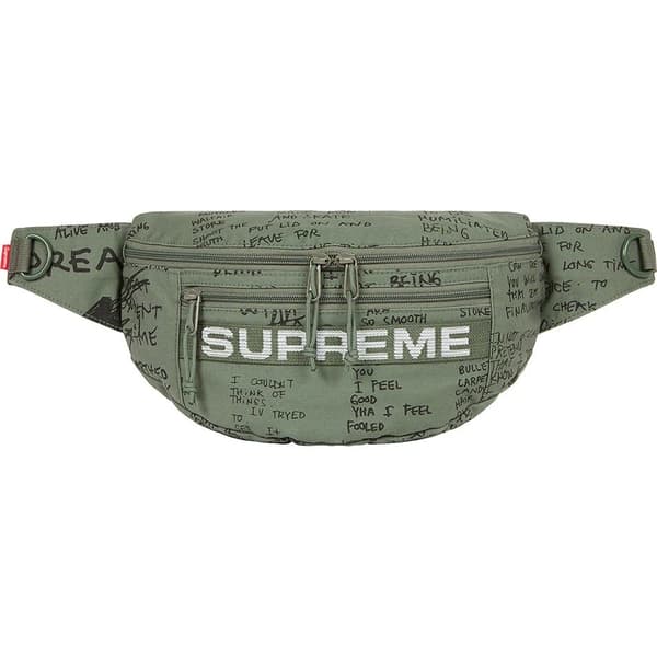Supreme Field Waist Bag - Olive Gonz (front)
