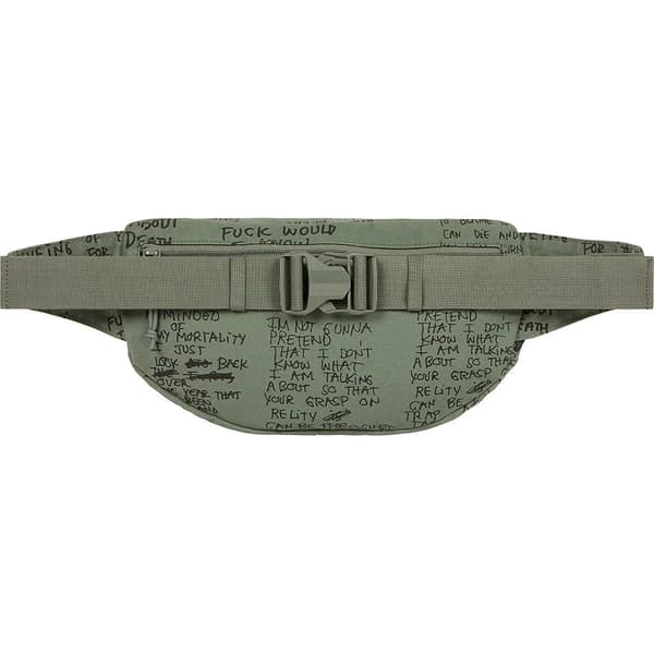 Supreme Field Waist Bag - Olive Gonz (front)