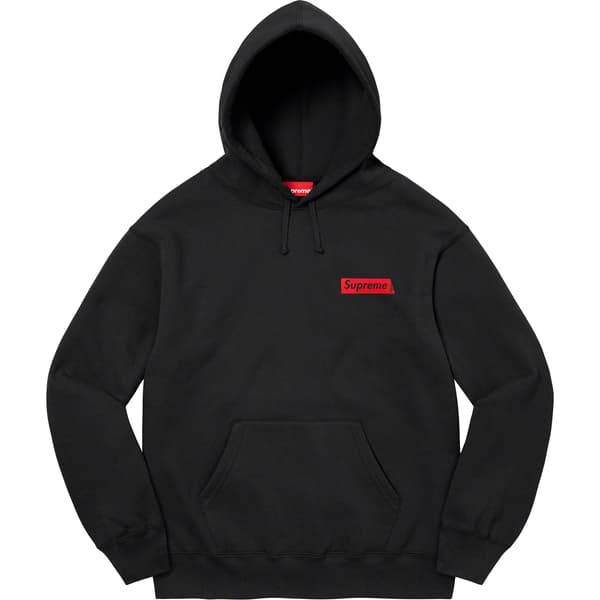 Supreme Fiend Hooded Sweatshirt - Black (front)