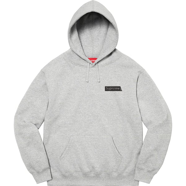 Supreme Fiend Hooded Sweatshirt - Heather Grey (front)