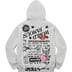 Supreme Fiend Hooded Sweatshirt - Heather Grey (front)