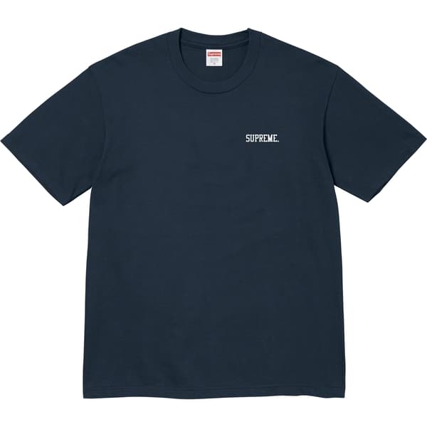 Supreme Fighter Tee - Navy (front)