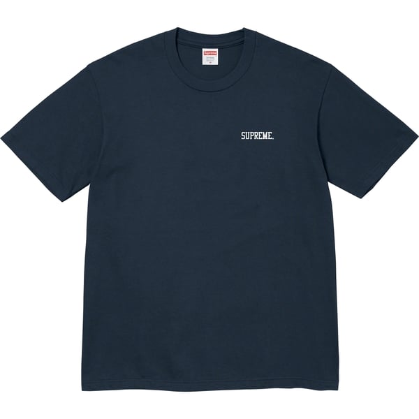 Supreme Fighter Tee - Navy (front)