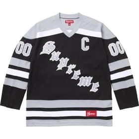 Supreme Fire &amp; Ice Hockey Jersey Black