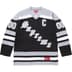 Supreme Fire &amp; Ice Hockey Jersey - Black (front)