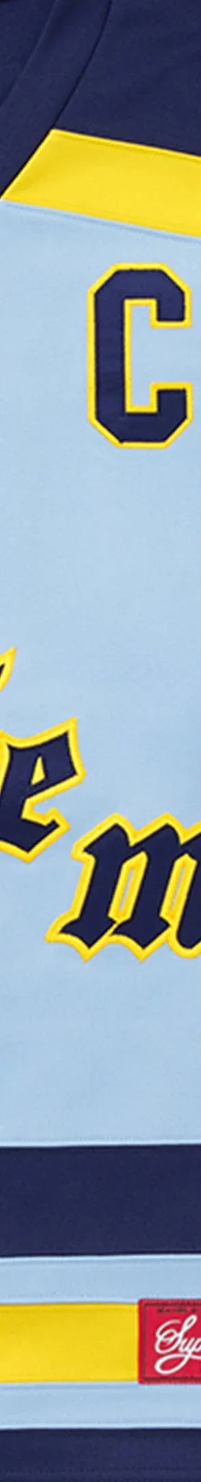 Supreme Fire &amp; Ice Hockey Jersey - Light Blue (front)