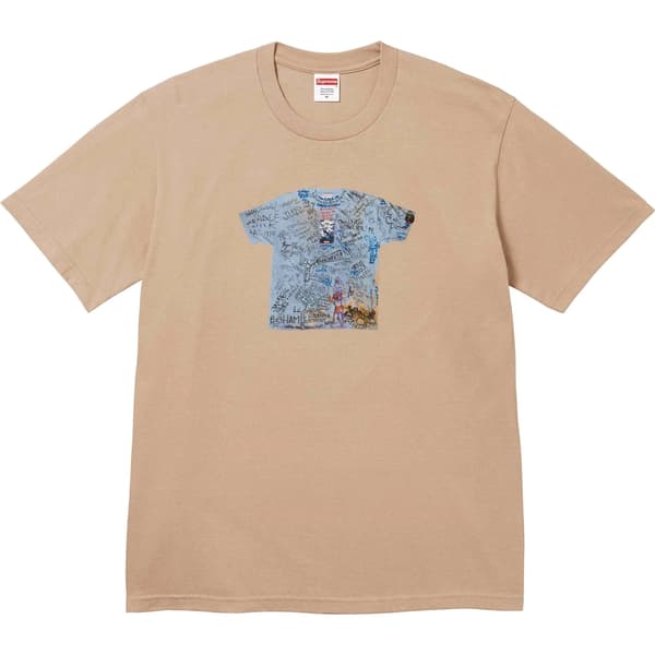 Supreme First Tee - Khaki (front)