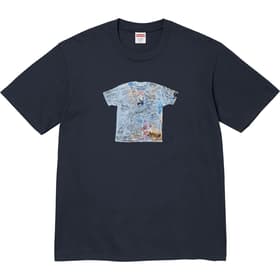 Supreme First Tee Navy