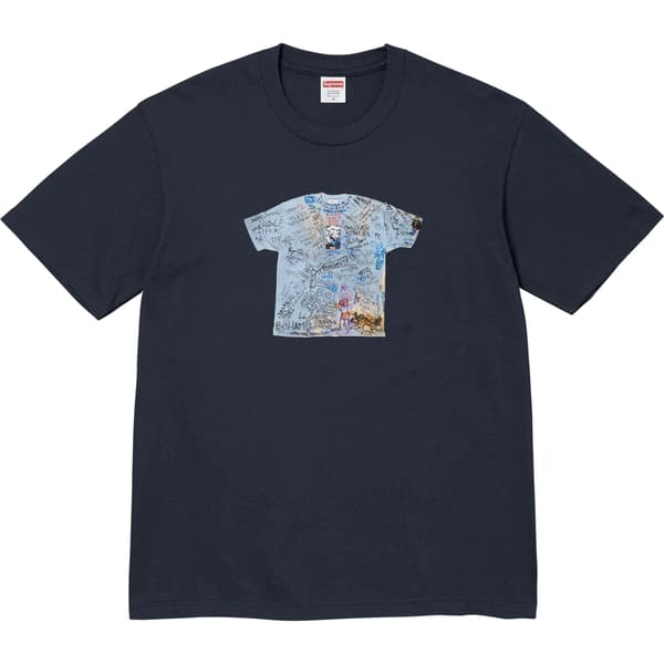 Supreme First Tee - Navy (front)