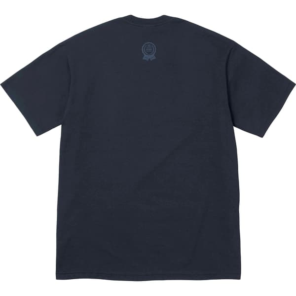 Supreme First Tee - Navy (front)