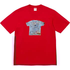 Supreme First Tee Red