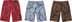 Supreme Flames Jacquard Baggy Denim Short - Product Image