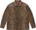 Supreme Flannel Pajama Shirt - Leopard (front)