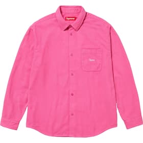 Supreme Flannel Shirt Fuchsia