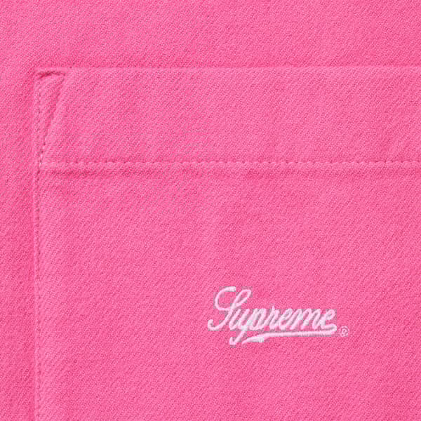 Supreme Flannel Shirt - Fuchsia (front)