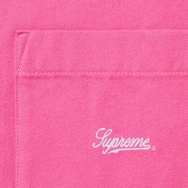 Supreme Flannel Shirt - Fuchsia (front)