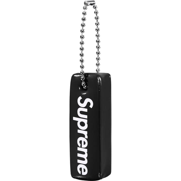 Supreme Floating Keychain - Black (front)