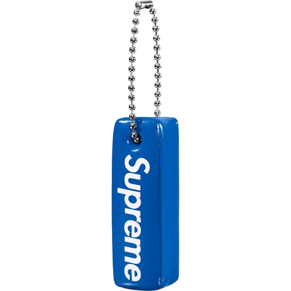 Supreme Floating Keychain - Faded Blue (front)