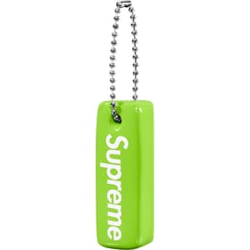 Supreme Floating Keychain Green