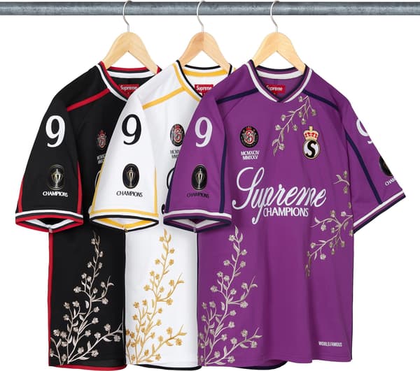 Supreme Floral Soccer Jersey - Product Image