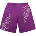 Supreme Floral Soccer Short - Purple (front)