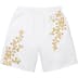 Supreme Floral Soccer Short - White (front)