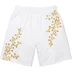 Supreme Floral Soccer Short - White (front)