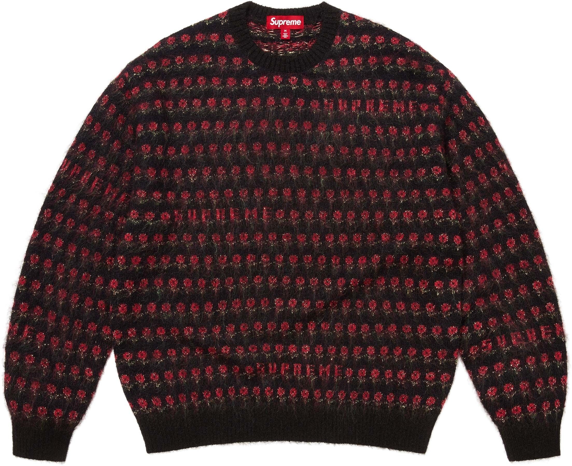 Supreme Flowers Metallic Sweater colorway 4