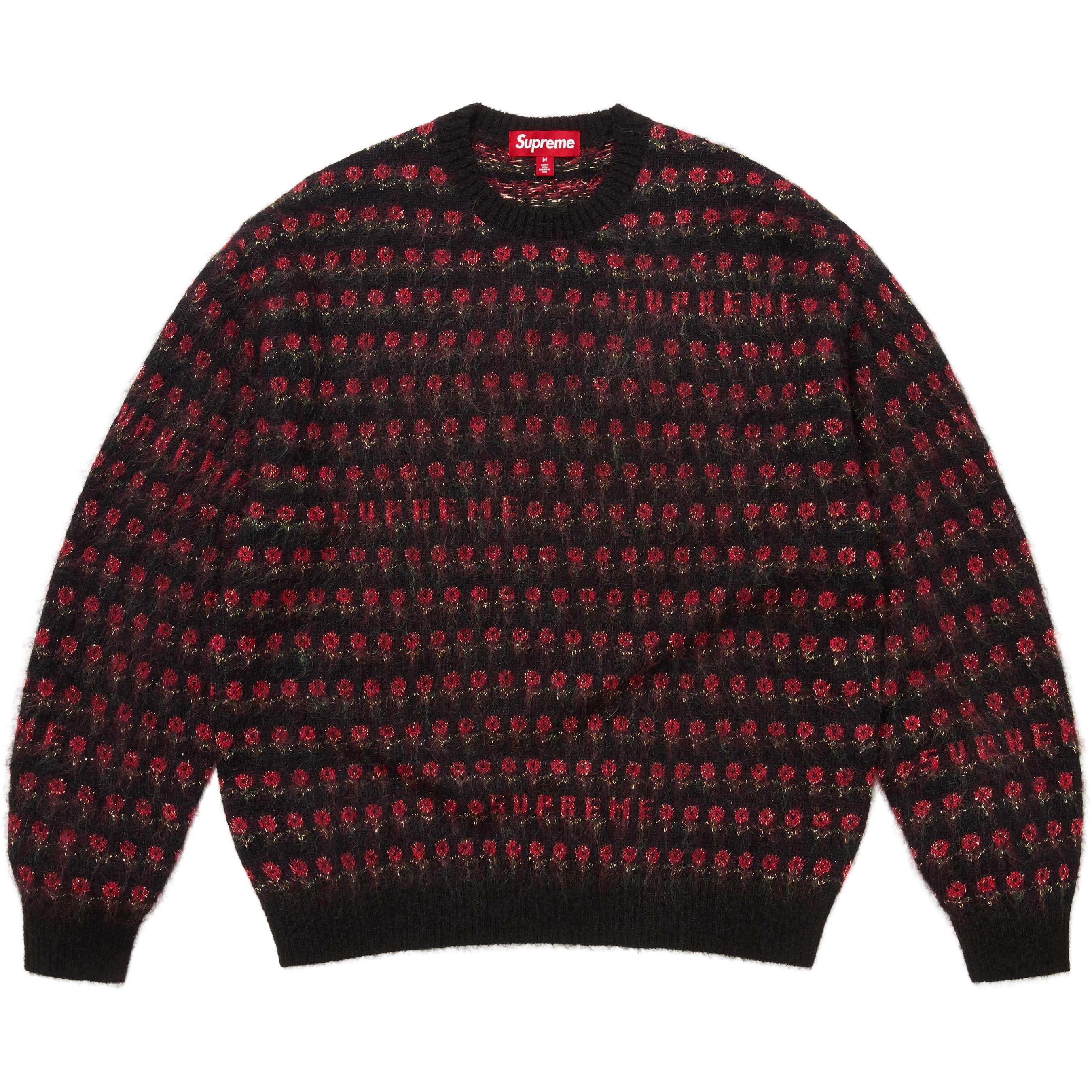 Supreme Flowers Metallic Sweater colorway 5